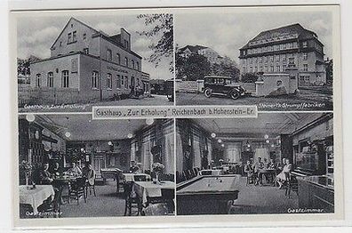 66252 Ak Reichenbach bei Hohenstein Ernstthal Gasthaus "Zur Erholung" um 1930