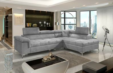 Sofa Couch Garnitur Sofagarnitur Eridano mit Schlaffunktion Wohnlandschaft NEU