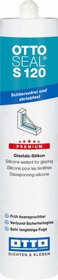 Ottoseal S120 310ml Premium Glasfalz-Silikon Neutral-Silicon Für innen und außen