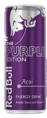 6x250ml Red Bull Energy Drink Acai-Beere Dose Getränke Purple Edition inc Pfand