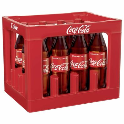 1x 1,00 L. Coca-Cola PET Flasche - Mehrweg - ohne Kasten
