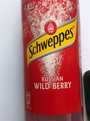 1x1000ml Schweppes Russian Wild Berry PET - Mehrweg -