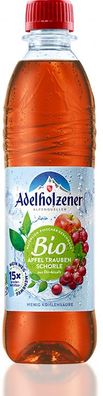 6x500ml Adelholzener Apfel Trauben Schorle PET - Mehrweg - ohne Kasten