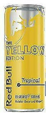 1x250ml Red Bull Energy Drink Tropical Dose Getränke Yellow Edition incl. Pfand