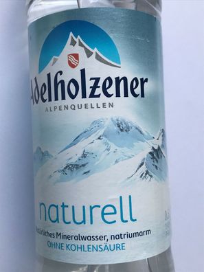 12x500ml Adelholzener natürliches Mineralwasser Naturelle - Mehrweg -