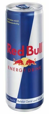 1x250ml Dose Red Bull Energy Drink - Einweg - incl. Pfand!