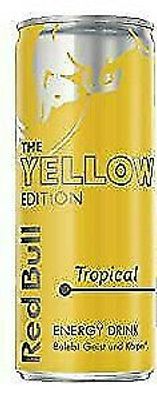 6x250ml Red Bull Energy Drink Tropical Dose Getränke Yellow Edition incl. Pfand