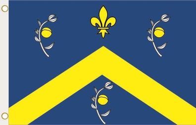 Fahne Flagge Montreuil (Seine-Saint-Denis, Frankreich) Hissflagge 90 x 150 cm