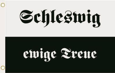 Fahne Flagge Schleswig ewige Treue Hissflagge 90 x 150 cm