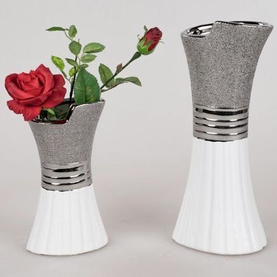 Pastel Krug  Keramik Kanne Karaffe Blumenvase Vase Milchkrug rosa weiß grau 