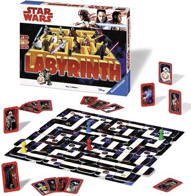 Ravensburger Star Wars Labyrinth Spiel Brettspiel Gesellschaftsspiel Kinderspiel