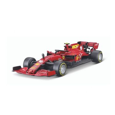 Bburago Modellauto - Ferrari 2020 Toskana GP 1000 #16 Leclerc (Maßstab 1:43)