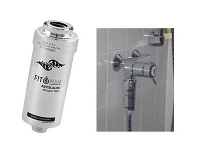 NEU: Duschfilter FitAqua Antiscaling Wasserfilter Dusche gegen Chlor und Kalk