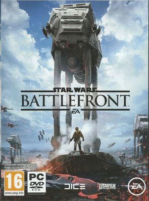 Star Wars: Battlefront (PC, 2015, Nur Origin Key Download Code) Keine DVD, No CD
