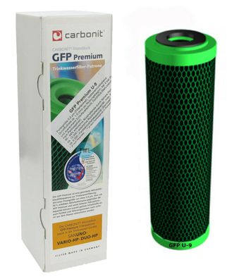 4x Carbonit EM Premium-5 Filterpatrone mit Belebung 0,45 µm *SPARPREIS* 