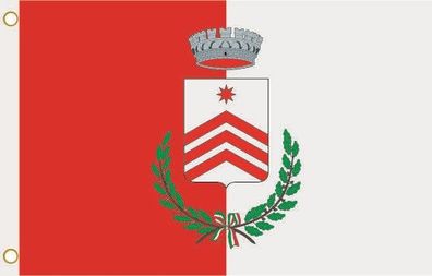Fahne Flagge Barete (Italien) Hissflagge 90 x 150 cm