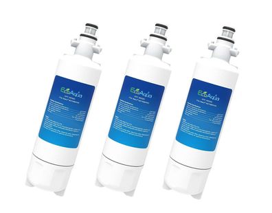 3 x Wasserfilter Grundig Privileg BEKO SBS Kühlschränke 4874960100 4394650100