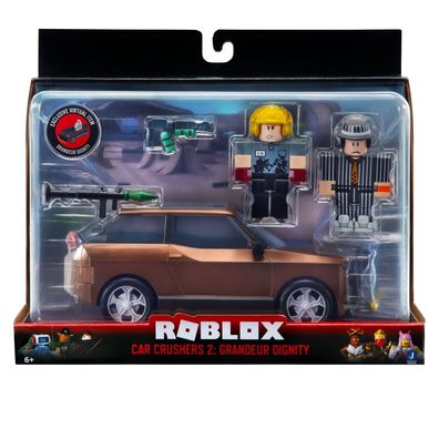Roblox Mix & Match Car Crushers 2: Grandeur Dignity Fahrzeug mit Figur ROB0498