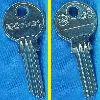 Schlüsselrohling Börkey 236 für HTV Profilzylinder - Profil 4