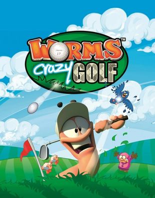Worms Crazy Golf (PC, 2011, Nur der Steam Key Download Code) Keine DVD, No CD