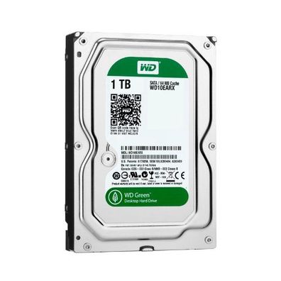 Western Digital WD10EARX Green 1TB interne Festplatte (8,9 cm (3,5 Zoll), 5400rpm,