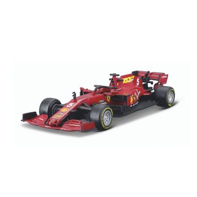 Bburago Modellauto - Ferrari 2020 Toskana GP SF1000 #5 Vettel (Maßstab 1:43)