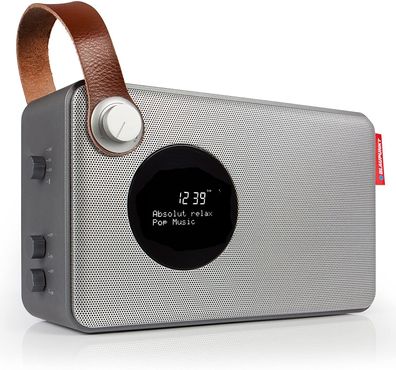 DAB+ Radio Blaupunkt Bluetooth NFC UKW MP3-IN Uhr Wecker Netz/ Akku Mikrofon