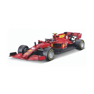 Bburago - Ferrari 2020 Toskana GP SF1000 #16 Leclerc (Maßstab 1:43, mit Fahrer)
