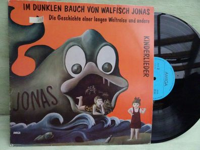 LP Amiga 845302 Im dunklen Bauch von Walfisch Jonas Klaus Piontek Kinderlieder