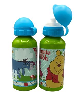 p: os 68928 Disney Winnie the Pooh Trinkflasche, Aluminium, 400 ml
