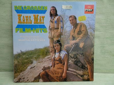 LP Die grossen Karl May Film-Hits Winnetou-Melodie Martin Böttcher