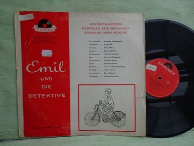 LP Polydor P71515 Erich Kästner Emil und die Detektive Heinz Reincke Bertelsmann