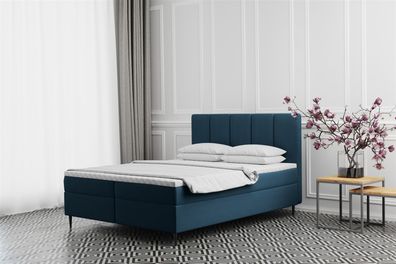 Boxspringbett Schlafzimmerbett MARAL 140x200cm in div. Farbvarianten