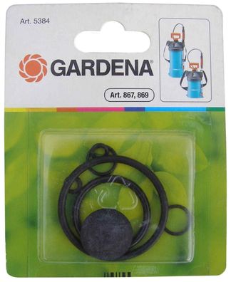 Gardena Dichtungssatz 5384 für Drucksprüher 867 & 869 O-Ringe + Ventilmembran