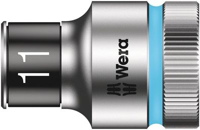 Wera 8790 HMC HF Zyklop-Steckschlüsseleinsatz mit 1/2"-Antrieb 11 x 37 mm