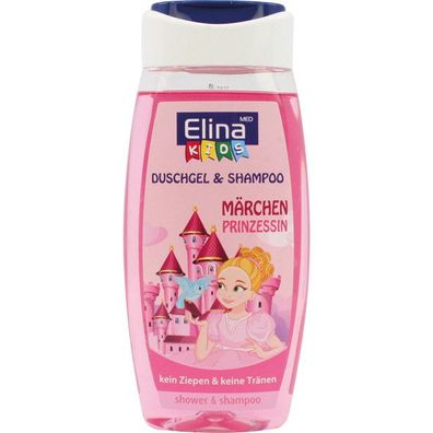 Elina Kids Duschgel & Shampoo Märchenprinzessin (3er Pack)