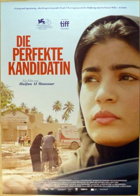 Die perfekte Kandidatin - Original Kinoplakat A0 - Mila Alzahrani - Filmposter