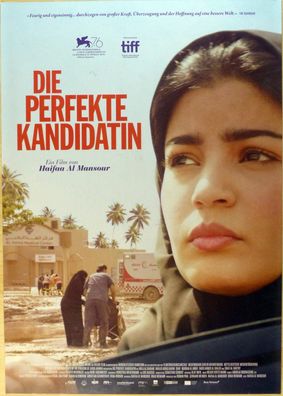 Die perfekte Kandidatin - Original Kinoplakat A1 - Mila Alzahrani - Filmposter