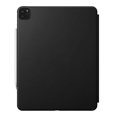 Nomad Rugged Folio Case Black Leather für Apple iPad Pro 12.9 - Schwarz