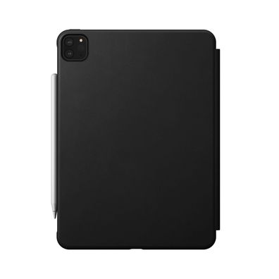 Nomad Rugged Folio Case Black Leather für Apple iPad Pro 11 - Schwarz