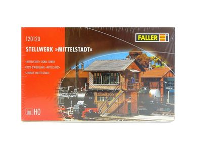 Modellbau Bausatz Stellwerk Mittelstadt, Faller H0 120120 neu