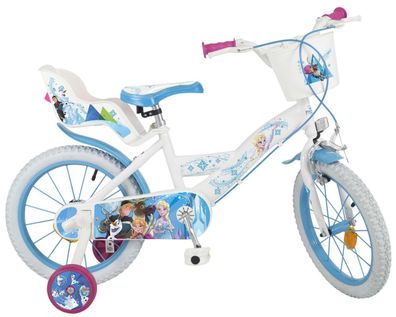 16 Zoll Kinder Mädchen Fahrrad Kinderfahrrad Disney Frozen die Eiskönigin Elsa