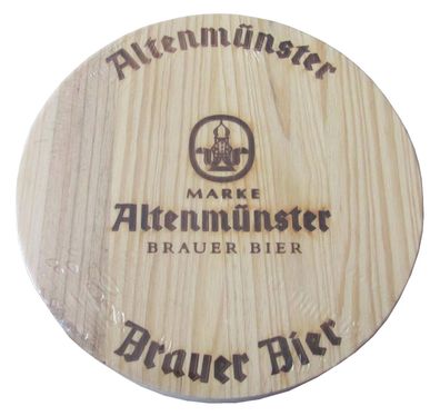 Altenmünster Brauerei - 2 Brotzeit Bretter aus Holz je 20 cm