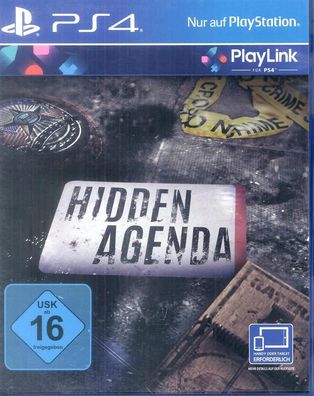Hidden Agenda - PS4 Spiel PlayStation 4 gebraucht