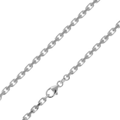 trendor Schmuck Halskette für Herren 925 Sterlingsilber Ankerkette 2,5 mm 51562
