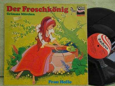 LP Zebra 91.025 Der Froschkönig Frau Holle Brüder Grimm Harald Eggers