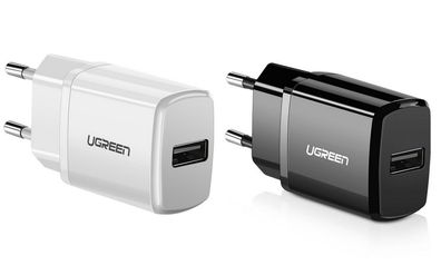 Ugreen USB 2,1A Wandladegerät Adapter Netzteil Ladegerät Ladeadapter für Smartphon...