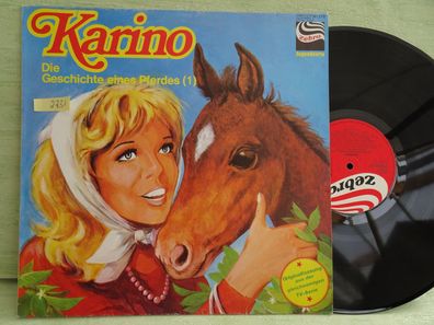 2 LPs Zebra 91.273 + 91.274 Karino Die Geschichte eines Pferdes Rolf Ell