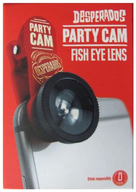 Desperados - Party Cam - Fish Eye Lens (9x) - 4,99 - EAN 4251652149463
