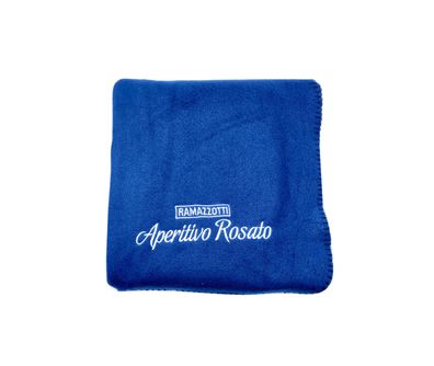 Ramazzotti Aperitivo Rosato Decke Kuscheldecke 100% Polyester - blau - ca. 150x